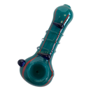 Glass Hand Pipe GP1019 A 4.5inch Dark Green