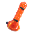 Glass Hand Pipe GP1019 A 4.5inch Orange