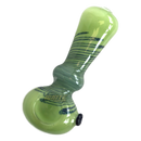 Glass Hand Pipe GP1019 H 4.5inch Lime Green