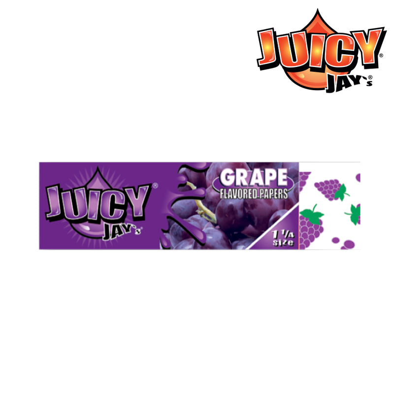 Juicy Jay’s Flavoured Rolling Papers 1 1/4 - GRAPE