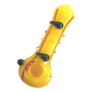 Glass Hand Pipe GP1019 A 4.5inch Yellow
