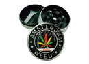 Grass leaf Mini Metal Grinder 40mm 3 Parts - J