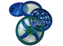 Big Metal Grinder 80mm 4 Parts - Blue&Green
