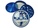 Big Metal Grinder 80mm 4 Parts - Blue