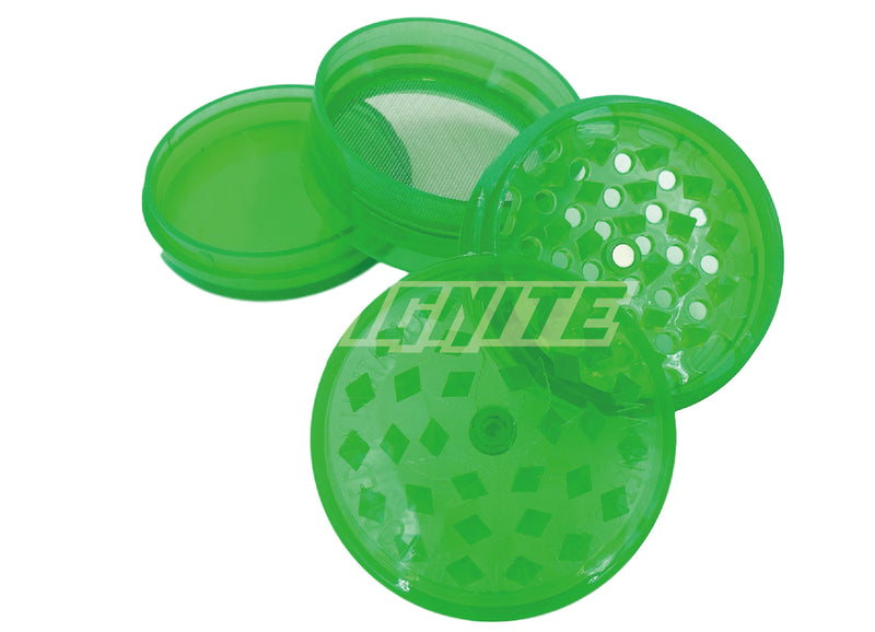 Plastic Grinder 50mm 4Parts Green