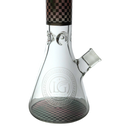 Legendary Glass LG239 Gradation Color Beaker 16inch  W/free gift - BLACK