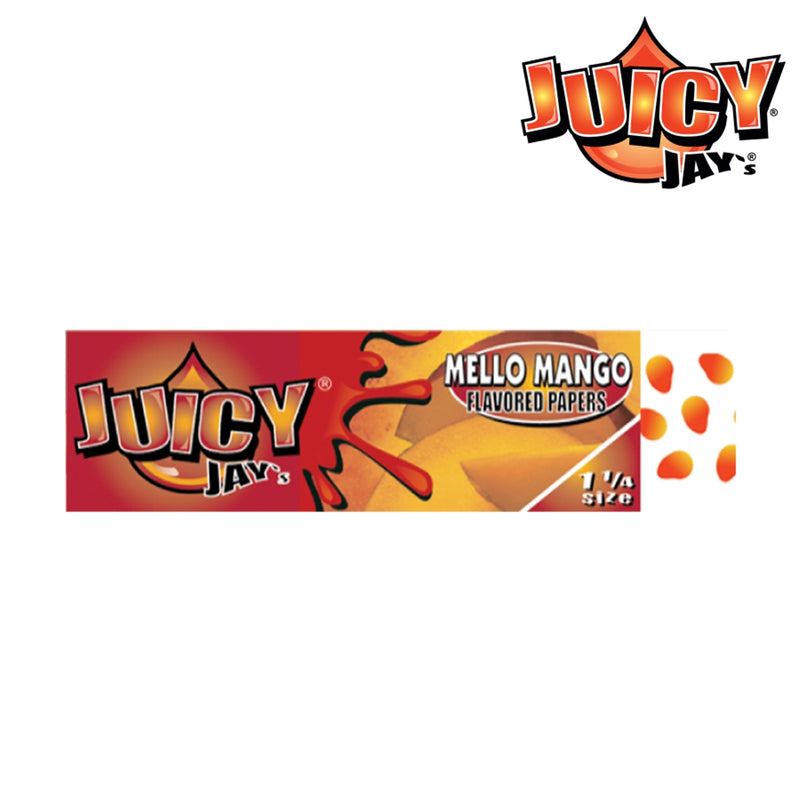 Juicy Jay’s Flavoured Rolling Papers 1 1/4 - MELLO MANGO