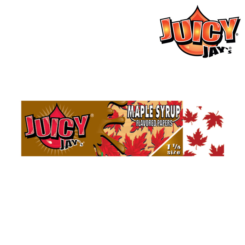 Juicy Jay’s Flavoured Rolling Papers 1 1/4 -  MAPLE SYRUP