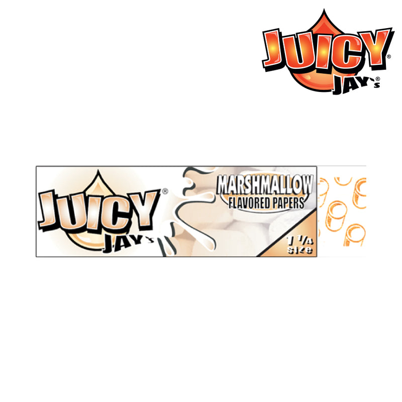 Juicy Jay’s Flavoured Rolling Papers 1 1/4 - MARSHMALLOW