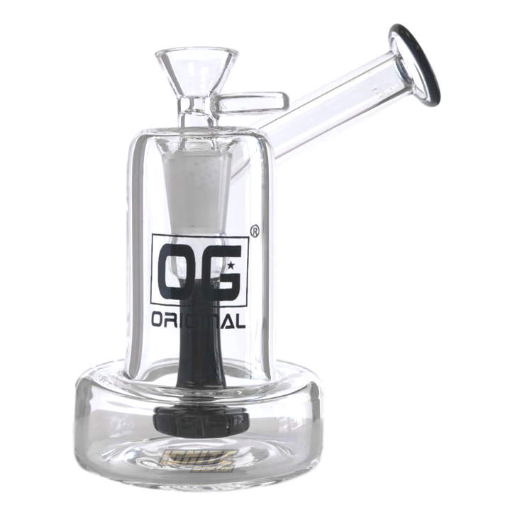 OG Original Glass OG336 Mini Bubbler - Black