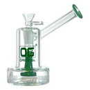 OG Original Glass OG336 Mini Bubbler - Jade Green