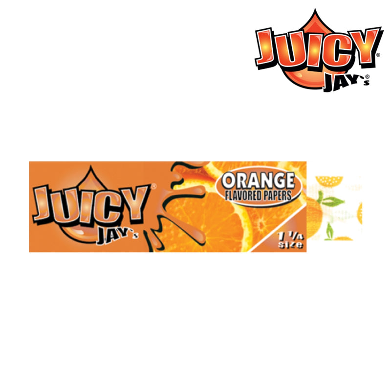 Juicy Jay’s Flavoured Rolling Papers 1 1/4 - ORANGE
