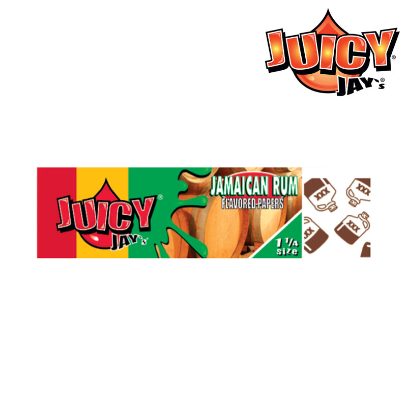 Juicy Jay’s Flavoured Rolling Papers 1 1/4 - JAMAICAN RUM