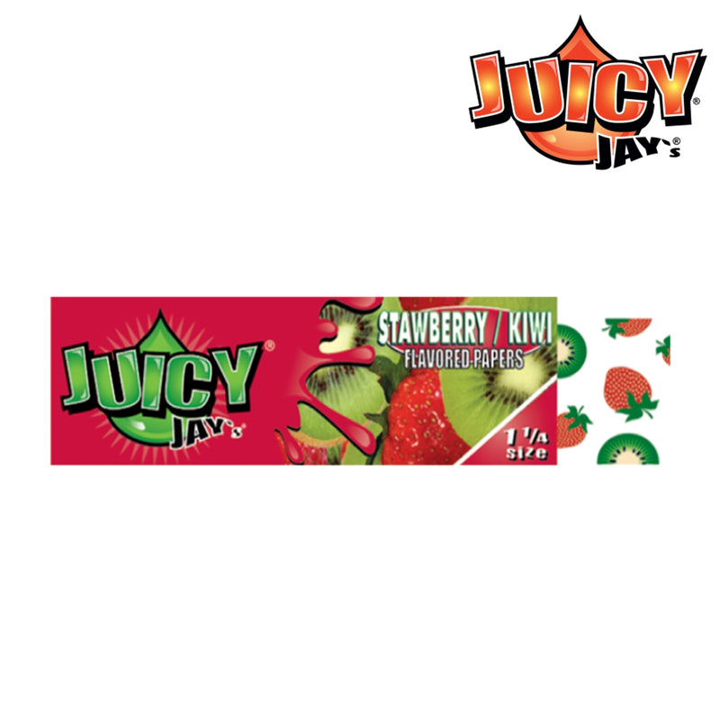 Juicy Jay’s Flavoured Rolling Papers 1 1/4 - STRAWBERRY KIWI