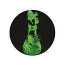 3D Art Glow In Dark Glass Beaker - Popeye