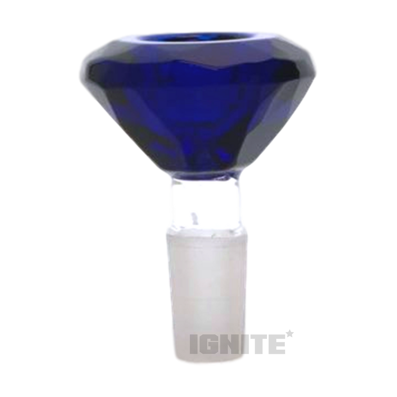 Premium Glass Bowl Jewel - BLUE