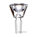 Premium Glass Bowl Diamond - CLEAR