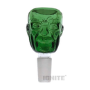 Premium Glass Bowl old Man - GREEN