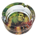 Glass Ash Tray Bob Marley
