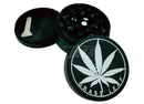Grass Leaf Metal Grinder 50mm 3Parts-Black
