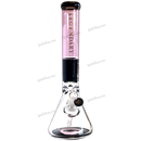 Legendary Glass LG165 Two Tone Beaker Pink