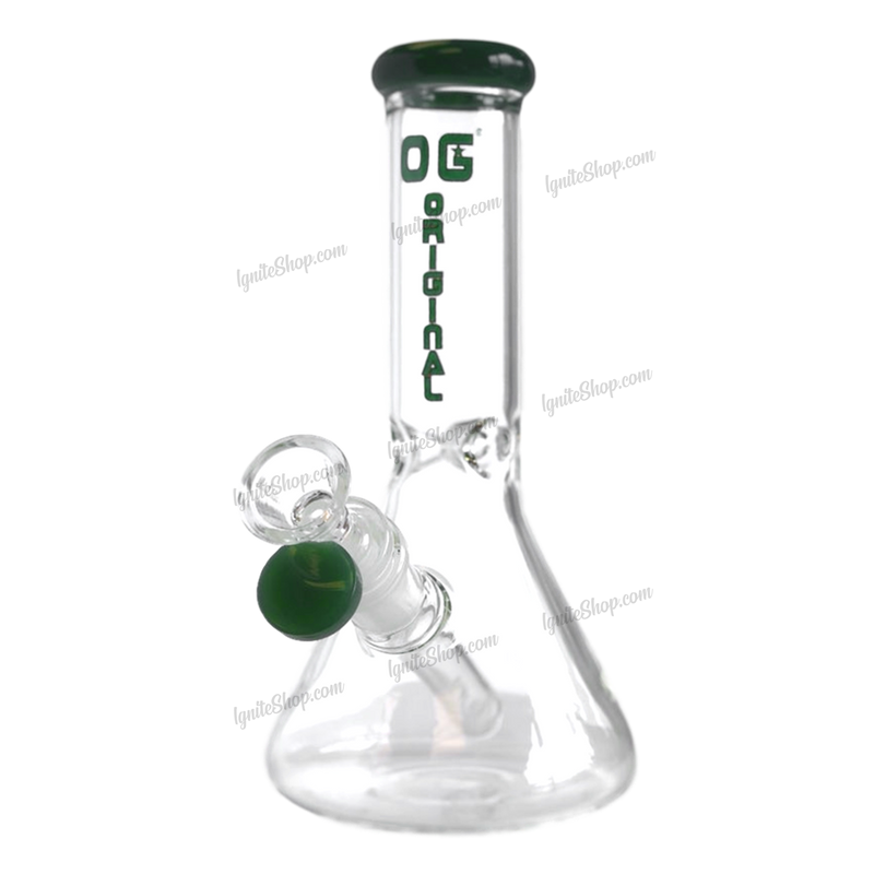 OG Original Glass OG131 Mini Beaker Green