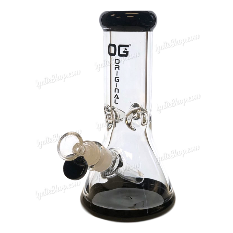 OG Original Glass OG180 Mini Beaker 9mm - BLACK