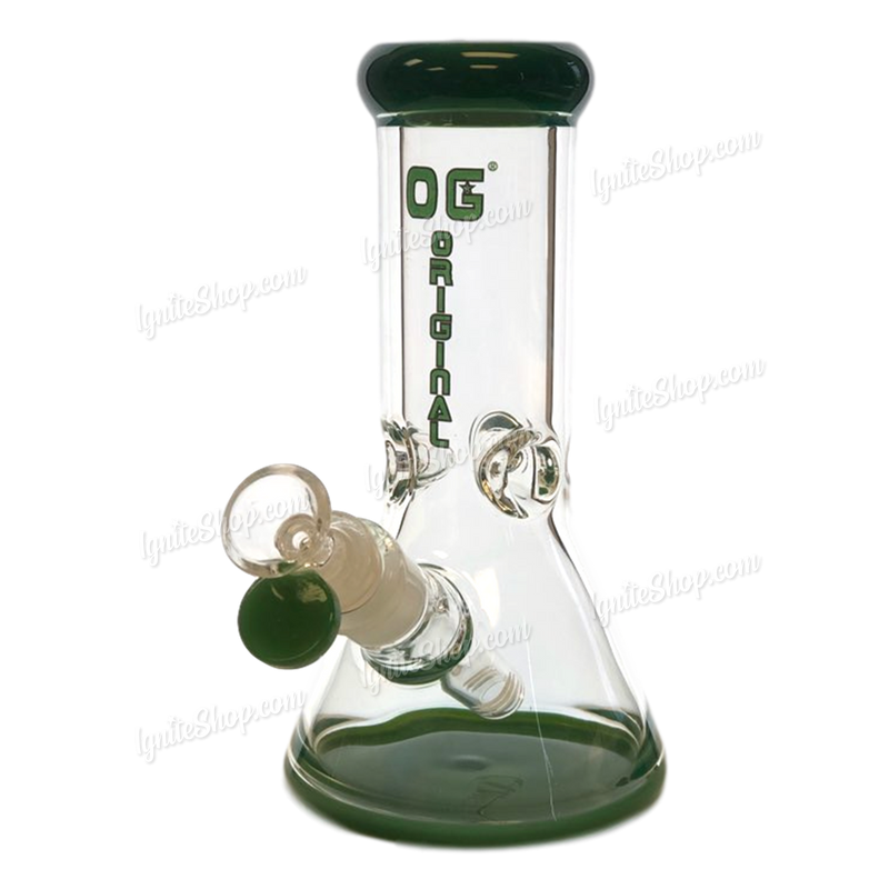OG Original Glass OG180 Mini Beaker 9mm - GREEN