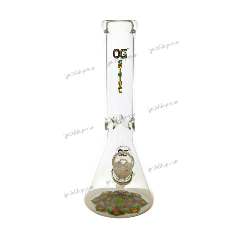 OG Original Glass OG345 Bottom Decal Beaker - E