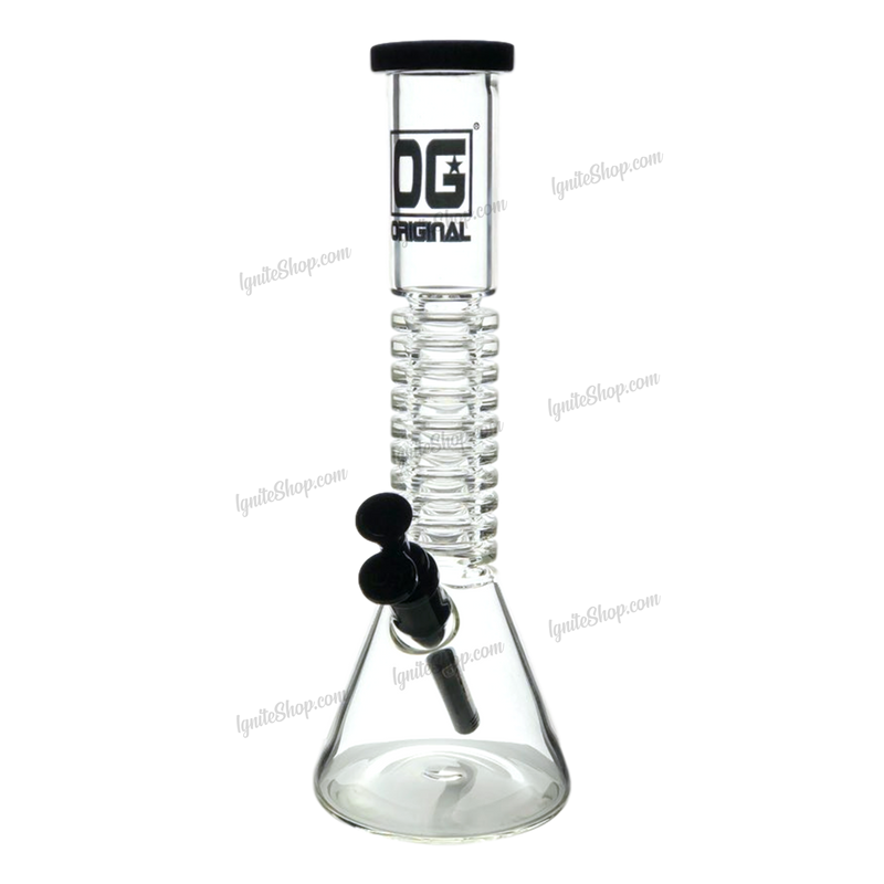 OG Original Glass OG346 Rimmed Beaker - BLACK