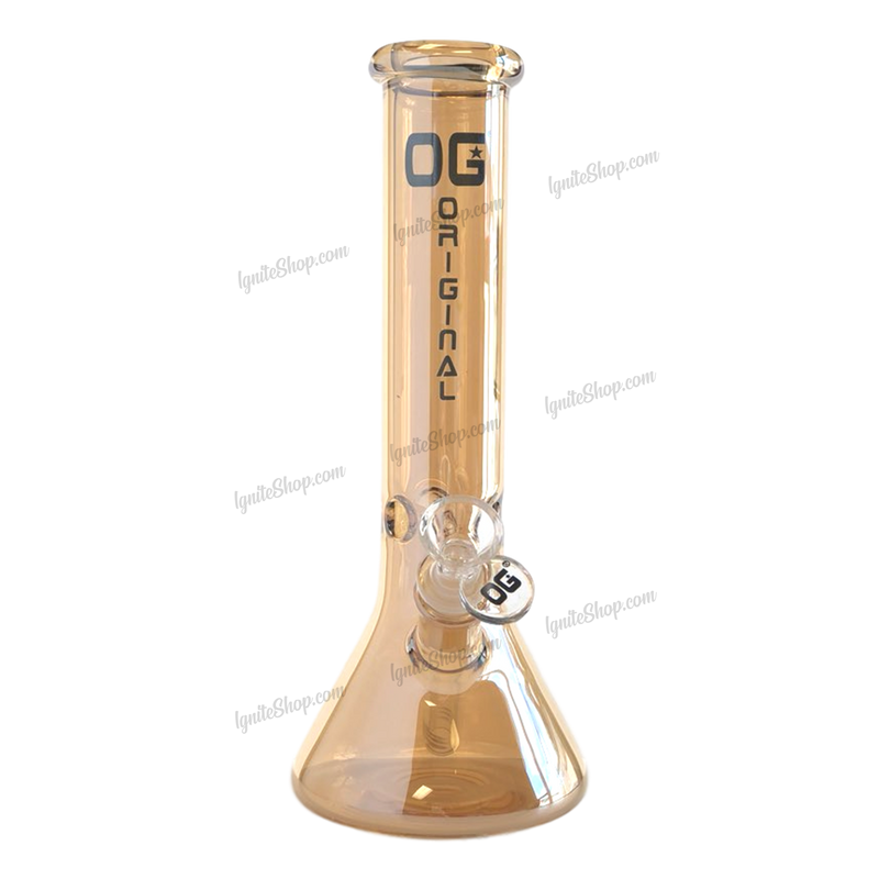 OG Original Glass Metalic Beaker OG363 Gold