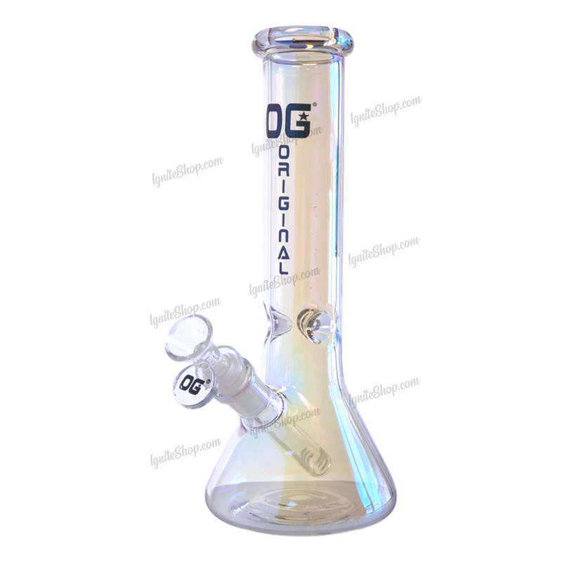 OG Original Glass Metalic Beaker OG363 Opal