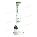 OG Original Glass OG393 Shower Head Beaker  16inch - GREEN