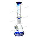 OG Original Glass OG408 Percolator Beaker - BLUE