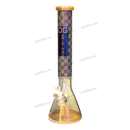 OG Original Glass Raibow Metalic Chrome Beaker OG433