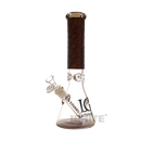 Legendary Glass LG151 Pattern Embossing Beaker - BROWN