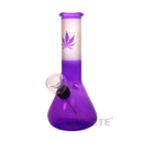 Non Brand Mini Beaker Leaf Design - PURPLE