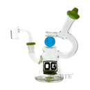 OG Original Glass OG388 Moving Bowl W/Banger Rig - NEW SLIME