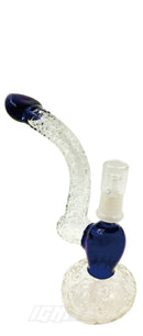 Glass Water Bubbler  6.5" 2-in-1 - Bule