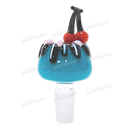 Fruit Deco 14mm Bowl Piece CHERRY by OG Original Glass - BLUE