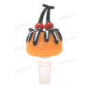 Fruit Deco 14mm Bowl Piece CHERRY by OG Original Glass - ORANGE