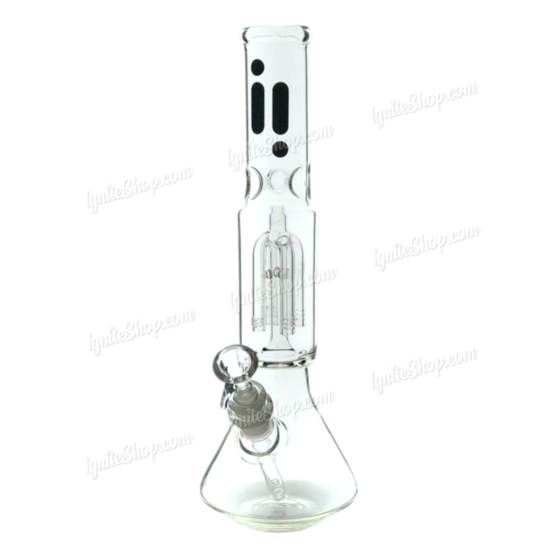INFINITI Glass 12inch Percolator Beaker GP1114 - CLEAR
