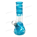 Non Brand Mini Beaker 8inch With Ice Catcher & Tree Percolator - LIGHT BLUE