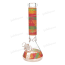 Colorful Leaf Pattern Beaker 14inches 7mm - GP1796