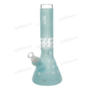 Infiniti Glass Frost Star Pattern Beaker 12inches GP1904 - LIGHT BLUE