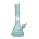 Infiniti Glass Frost Star Pattern Beaker 12inches GP1904 - LIGHT BLUE