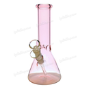 Color Tube Glass Water Beaker 8.5" - PINK