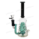 Legendary Glass LG224 Double Glass Tube 10inch - TEAL