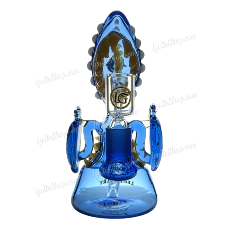 Legendary Glass Monster Rig with Banger LG228 - BLUE