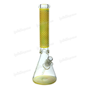 Legendary Glass LG239 Gradation Color Beaker 16inch  W/free gift - YELLOW